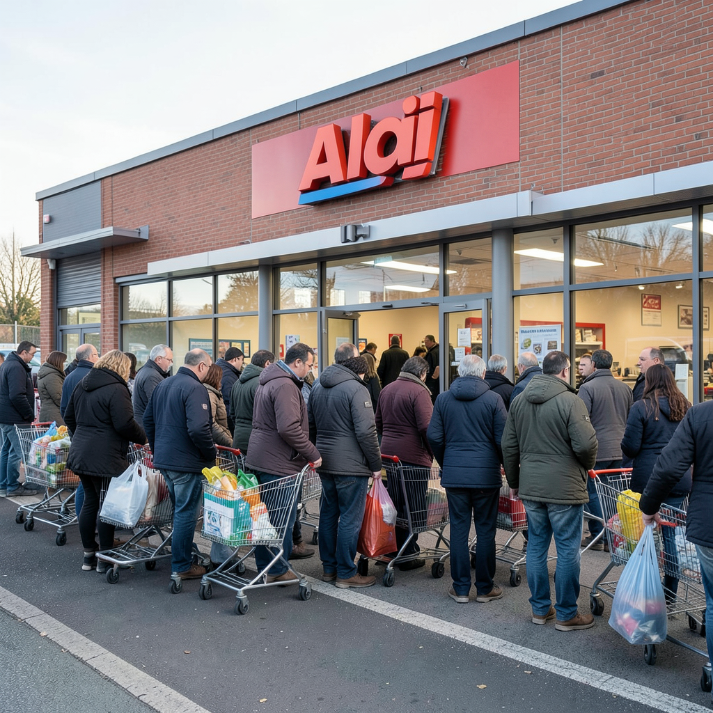 New Aldi store opens in Newport with queues from 8am